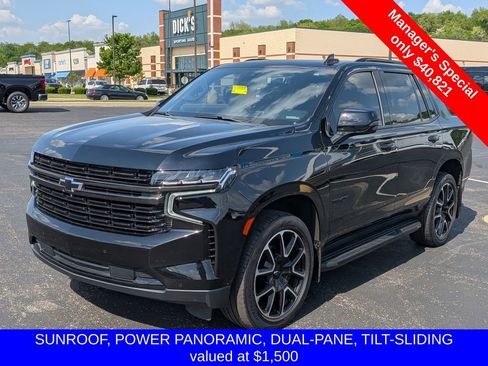 Used 2021 Chevrolet Tahoe RST w/ Luxury Package AWD/4WD image 4