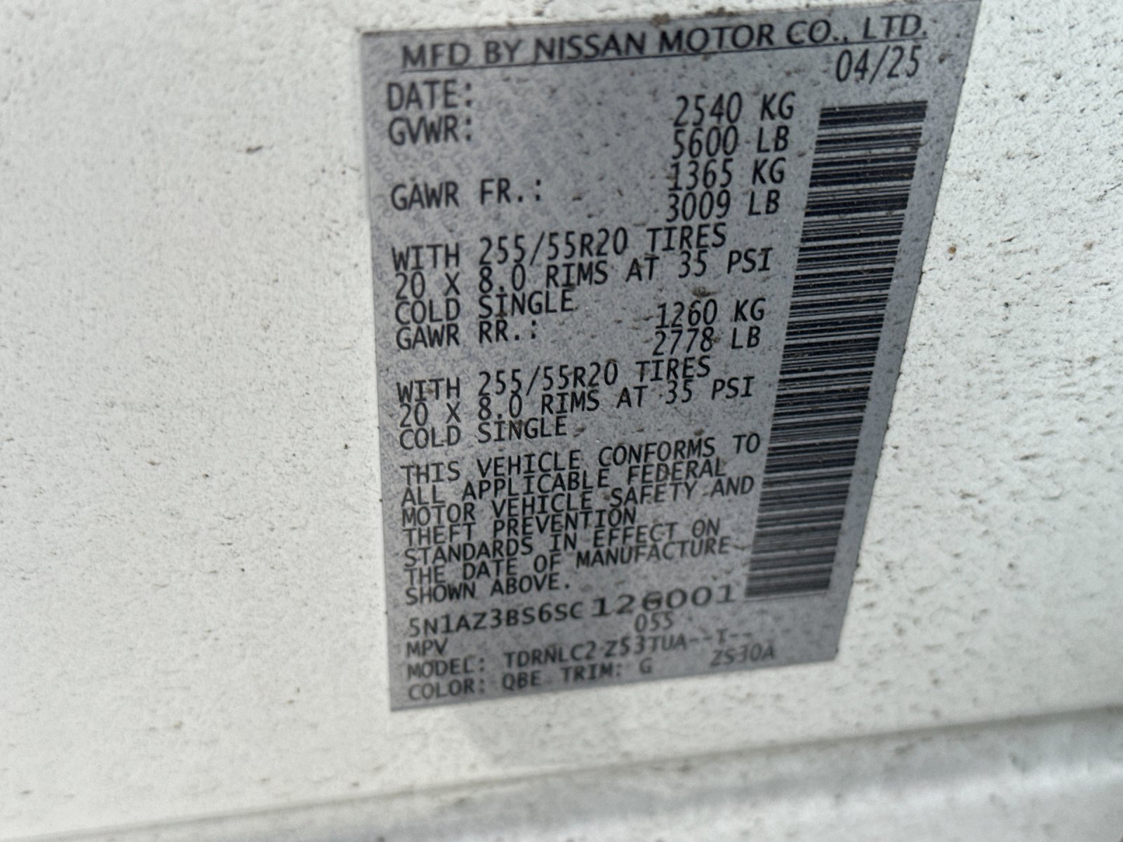 Used 2025 Nissan Murano SV AWD/4WD image 26