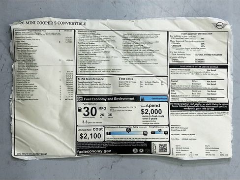 New 2026 MINI Cooper S image 32