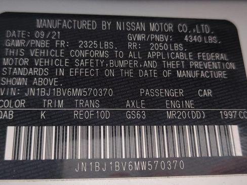 Certified 2021 Nissan Rogue Sport SV FWD image 23
