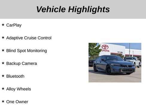 Used 2025 Honda Civic Sport image 5