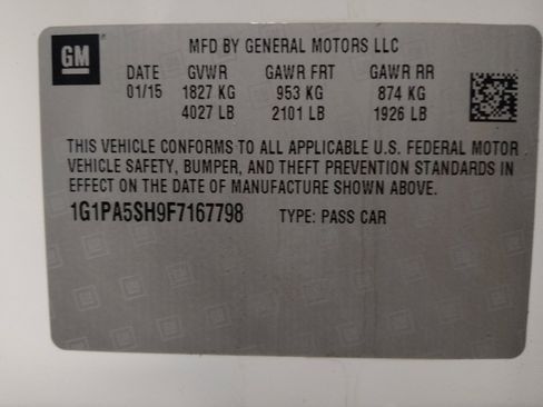 Used 2015 Chevrolet Cruze LS FWD image 33