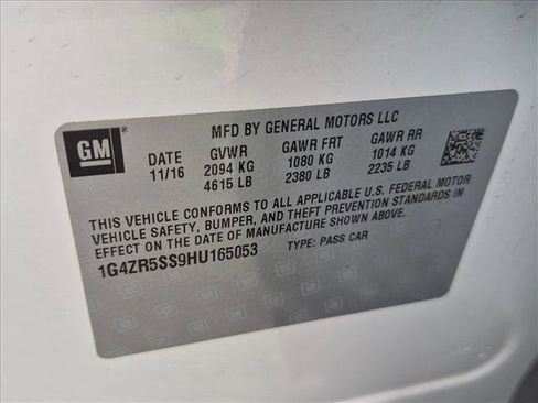 Used 2017 Buick LaCrosse Premium w/ Sun and Shade Package FWD image 15
