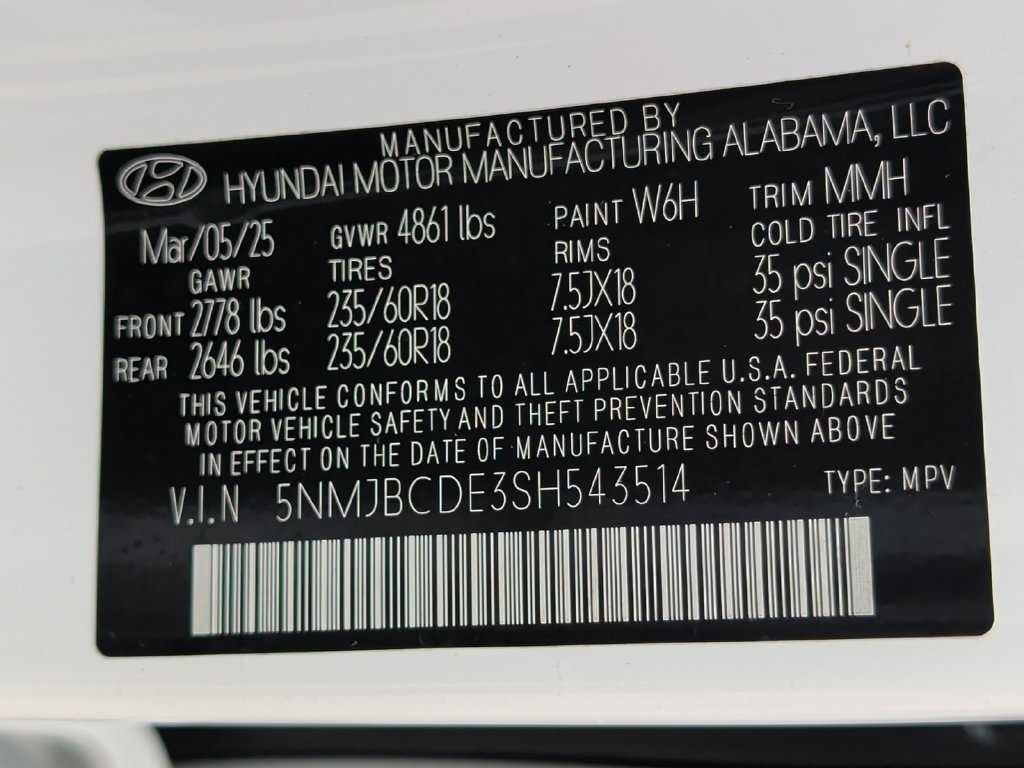 Used 2025 Hyundai Tucson SEL AWD/4WD image 40