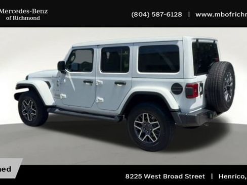 Used 2024 Jeep Wrangler Unlimited Sahara w/ Technology Group AWD/4WD image 8