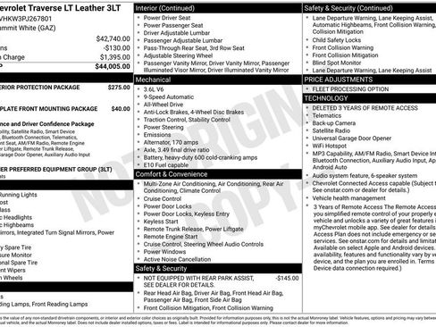 Used 2023 Chevrolet Traverse LT AWD/4WD image 12