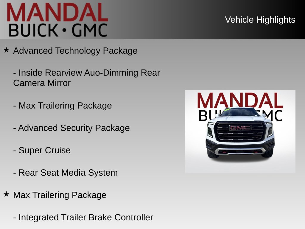 Used 2025 GMC Yukon AT4 Ultimate AWD/4WD image 6