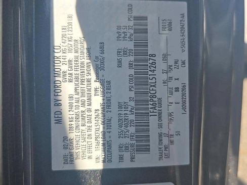 Used 2020 Ford Mustang GT Premium w/ GT Performance Package RWD image 31