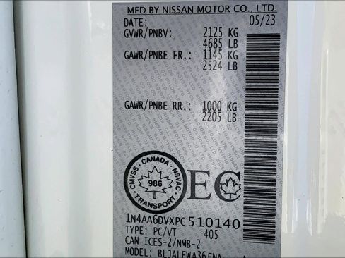 Used 2023 Nissan Maxima SL image 35