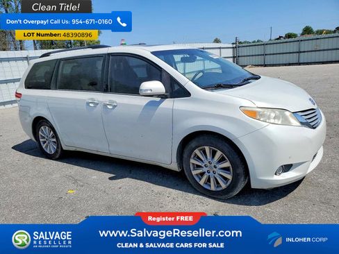 Used 2013 Toyota Sienna Limited w/ Premium Pkg AWD/4WD image 5