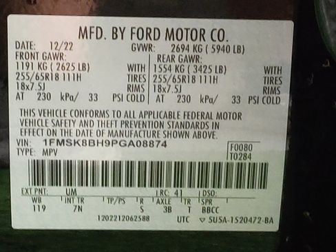 Used 2023 Ford Explorer 4WD image 33