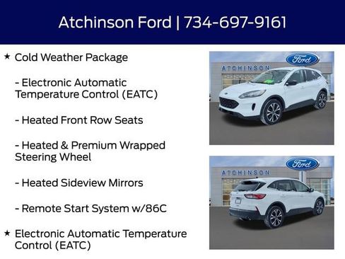 Certified 2022 Ford Escape SE w/ SE Sport Appearance Package image 16
