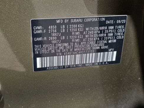 Used 2024 Subaru Outback Limited AWD/4WD image 39