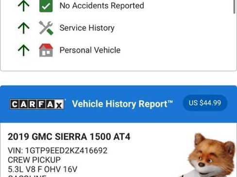 Used 2019 GMC Sierra 1500 AT4 image 4