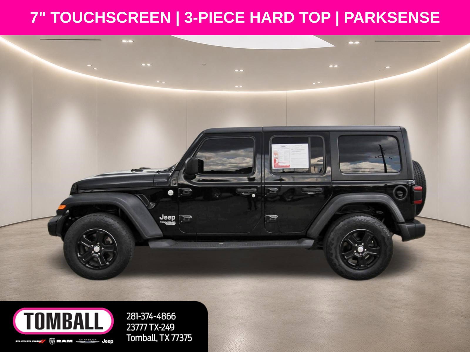 Used 2019 Jeep Wrangler Unlimited Sport S AWD/4WD image 4