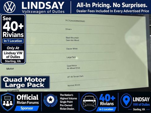 Used 2022 Rivian R1T Adventure AWD/4WD image 21