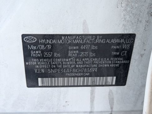 Used 2019 Hyundai Sonata SEL FWD image 35