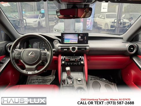 Used 2021 Lexus IS 350 F Sport w/ Navigation Package AWD/4WD image 23
