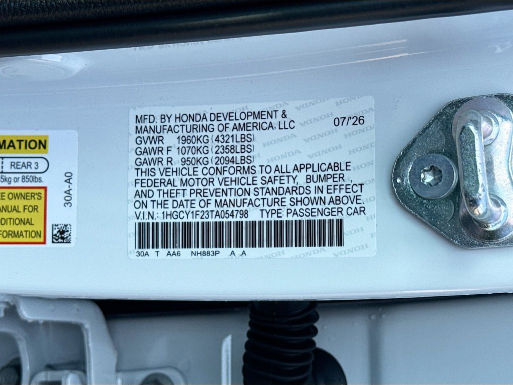 New 2026 Honda Accord LX image 32