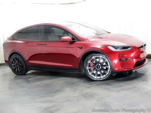 Used 2023 Tesla Model X Plaid AWD/4WD image 2