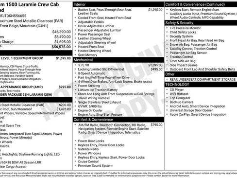 Used 2019 RAM 1500 Laramie image 2