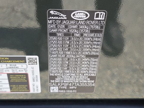 New 2026 Land Rover Range Rover SE image 36