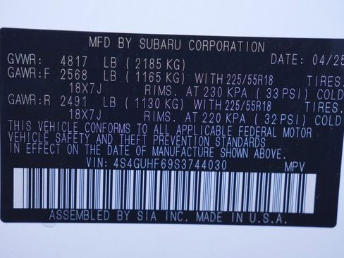 Used 2025 Subaru Crosstrek 2.5i Sport image 50