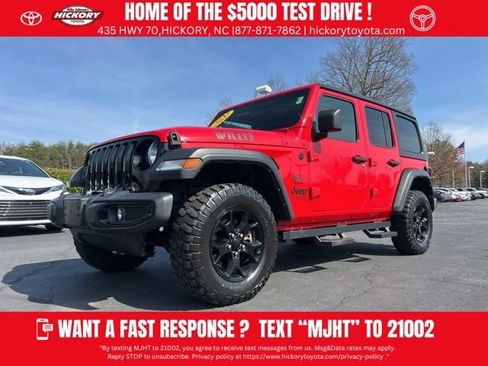 Used 2022 Jeep Wrangler Unlimited Sport image 1