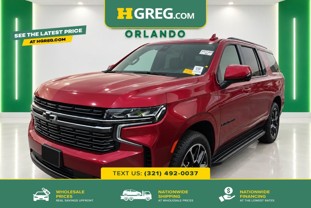 Used 2022 Chevrolet Suburban RST w/ Luxury Package RWD image 1