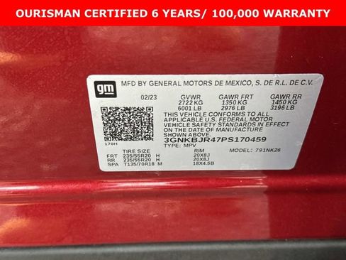 Used 2023 Chevrolet Blazer LT w/ LPO, Floor Liner Package image 29