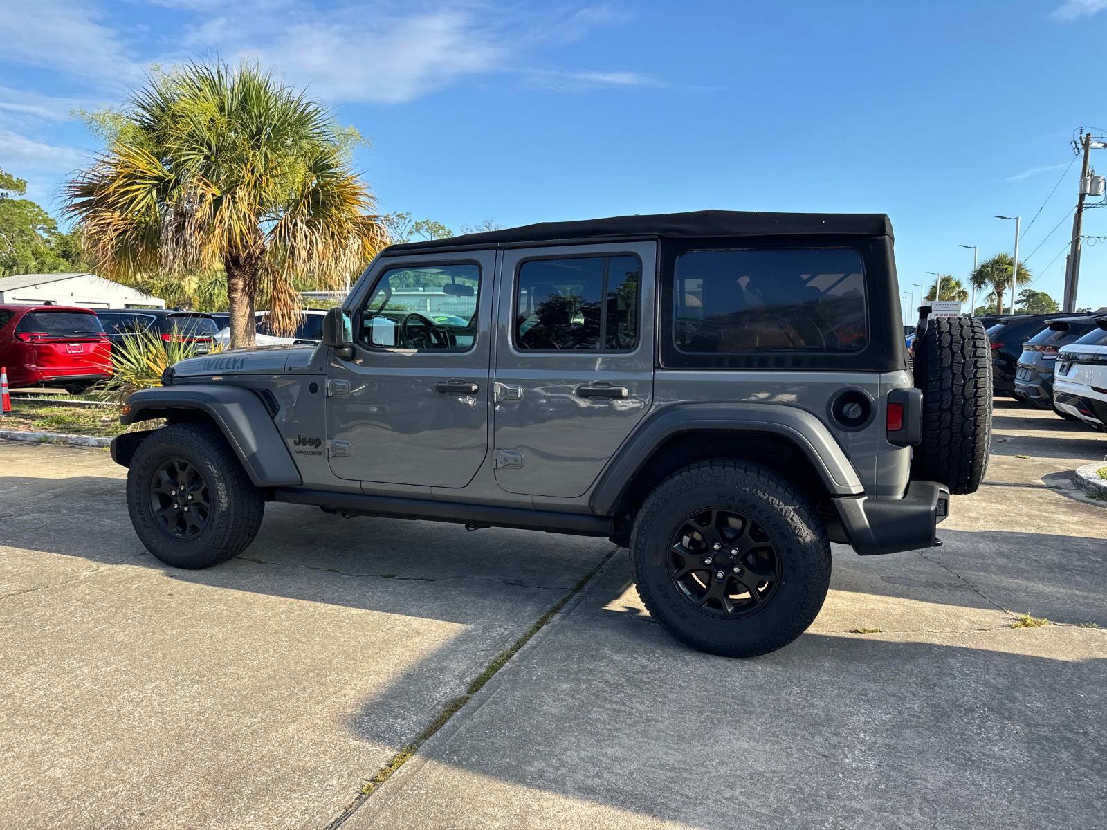 Certified 2021 Jeep Wrangler Unlimited Sport AWD/4WD image 5