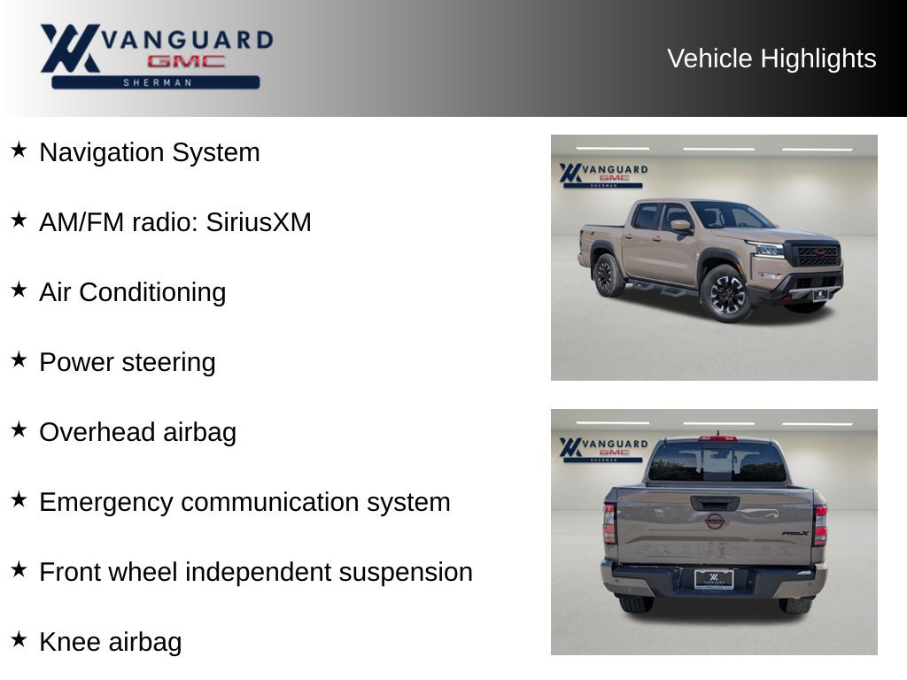 Used 2024 Nissan Frontier Pro-X w/ Technology Package RWD image 11