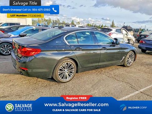 Used 2019 BMW 530e w/ Convenience Package RWD image 4
