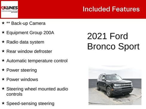 Used 2021 Ford Bronco Sport Big Bend AWD/4WD image 3