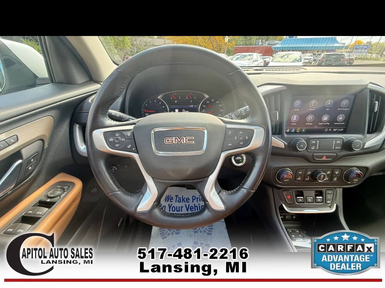 Used 2021 GMC Terrain SLT w/ Infotainment Package II AWD/4WD image 11