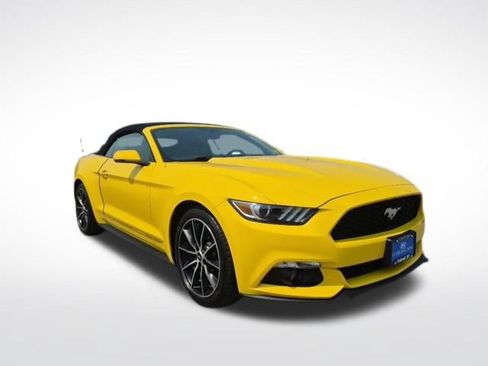 Used 2016 Ford Mustang Premium w/ Wheel & Stripe Package RWD image 3