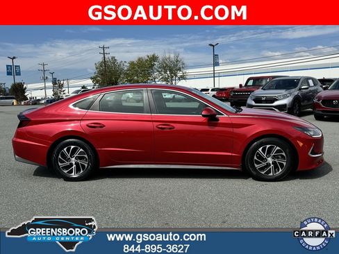 Used 2021 Hyundai Sonata Blue image 8