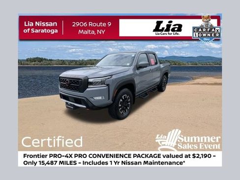 Certified 2023 Nissan Frontier PRO-4X w/ Pro Convenience Package AWD/4WD image 1