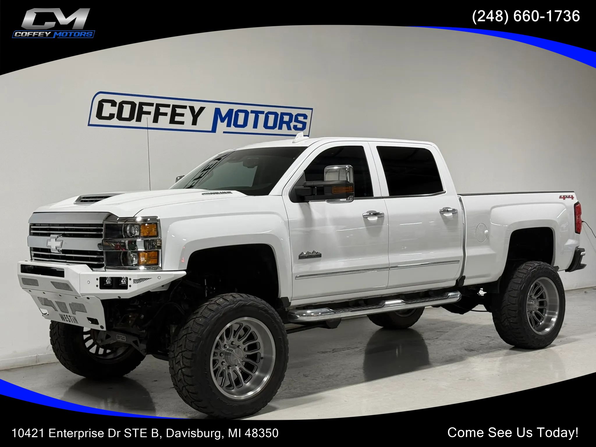 Used 2017 Chevrolet Silverado 2500 High Country w/ Duramax Plus Package AWD/4WD image 1