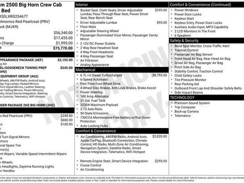 Used 2024 RAM 2500 Big Horn w/ Sport Appearance Package AWD/4WD image 6
