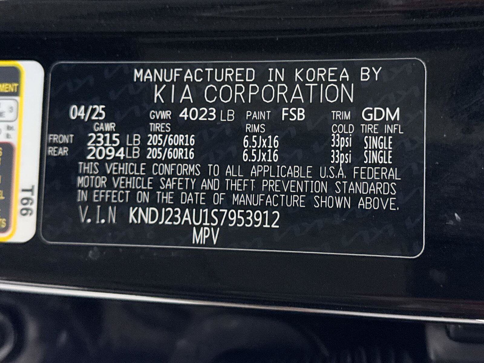 Used 2025 Kia Soul LX w/ LX Technology Package FWD image 37