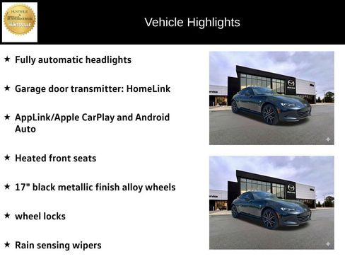 Certified 2025 MAZDA MX-5 Miata RF Grand Touring image 13
