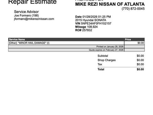 Used 2015 Hyundai Sonata Sport w/ Option Group 03 image 4