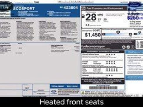 Certified 2021 Ford EcoSport Titanium image 37