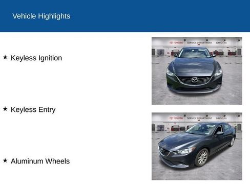 Used 2015 MAZDA MAZDA6 Sport FWD image 2