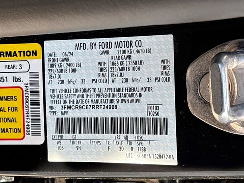 Used 2024 Ford Bronco Sport Outer Banks w/ Tech Package image 34