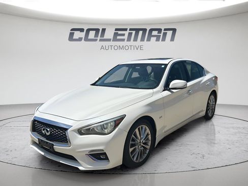 Used 2019 INFINITI Q50 Luxe w/ Cargo Package (L96) RWD image 1