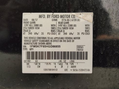 Used 2017 Ford Explorer Limited FWD image 33