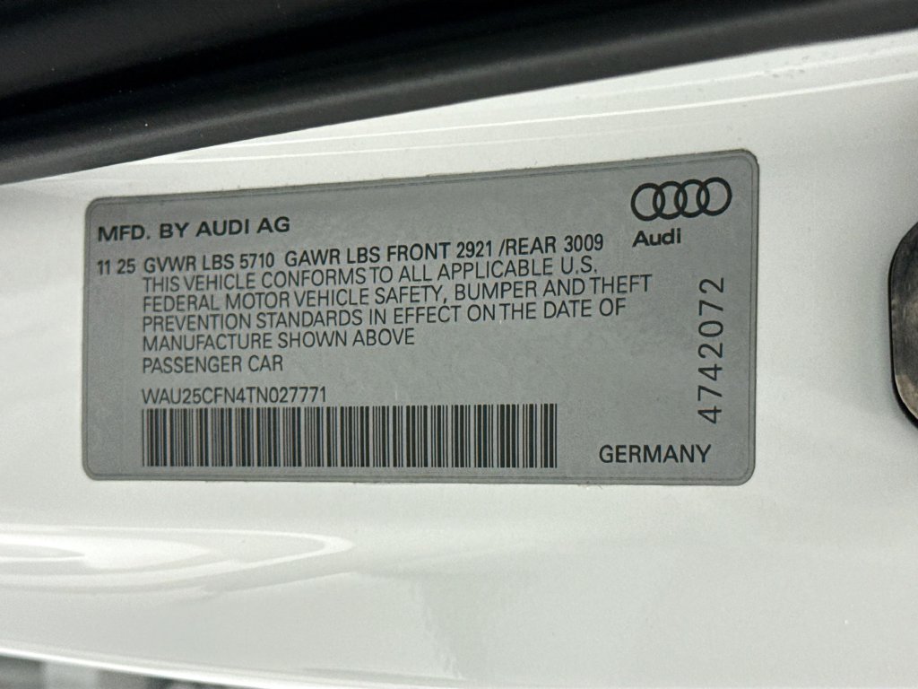 Used 2026 Audi A6 Premium Plus AWD/4WD image 34