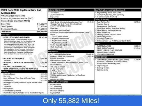 Used 2021 RAM 2500 Big Horn w/ Level 1 Equipment Group AWD/4WD image 4